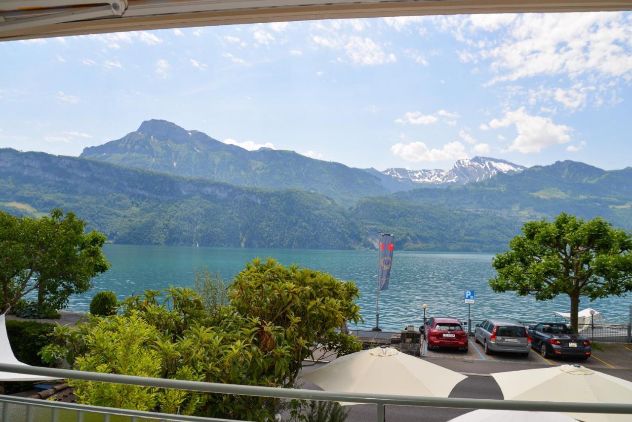 Seehotel Riviera At Lake Lucerne Gersau Εξωτερικό φωτογραφία
