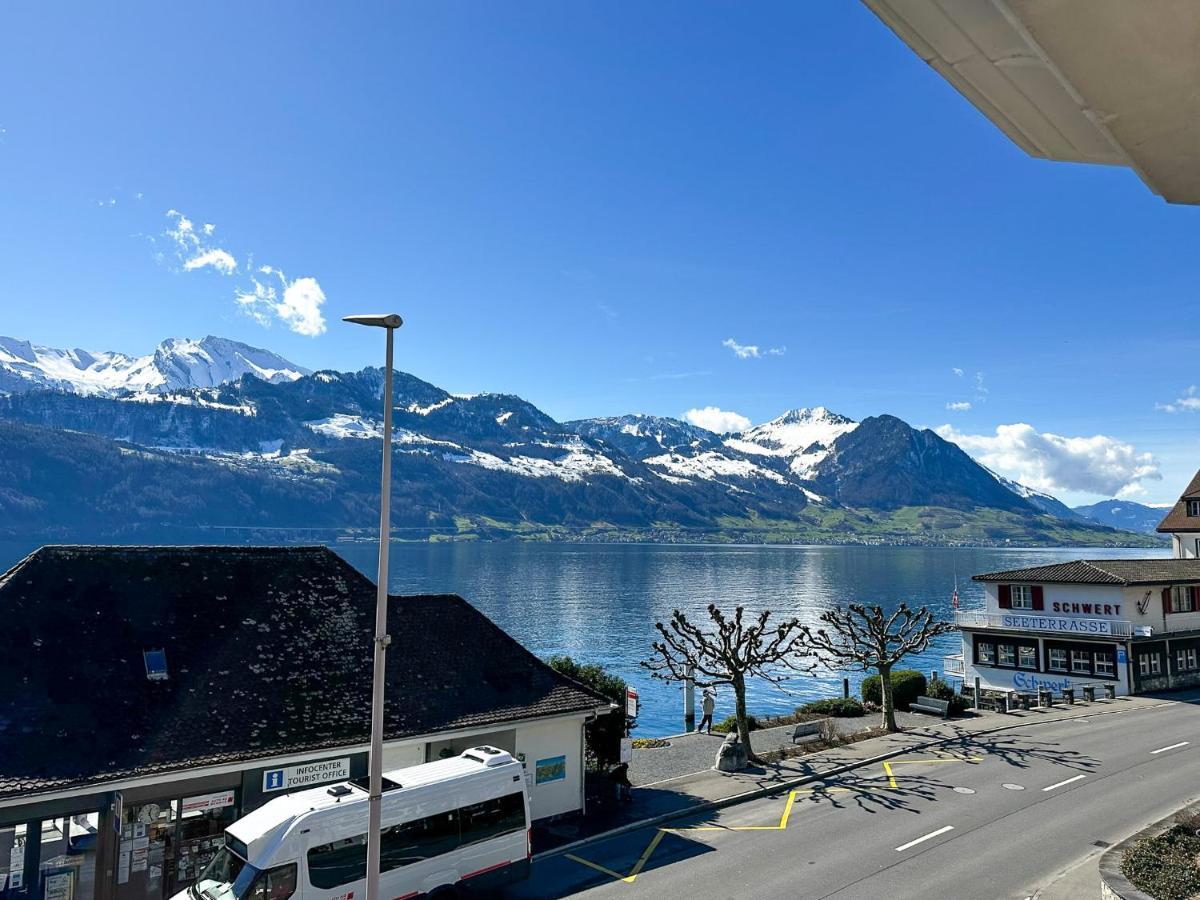 Seehotel Riviera At Lake Lucerne Gersau Εξωτερικό φωτογραφία