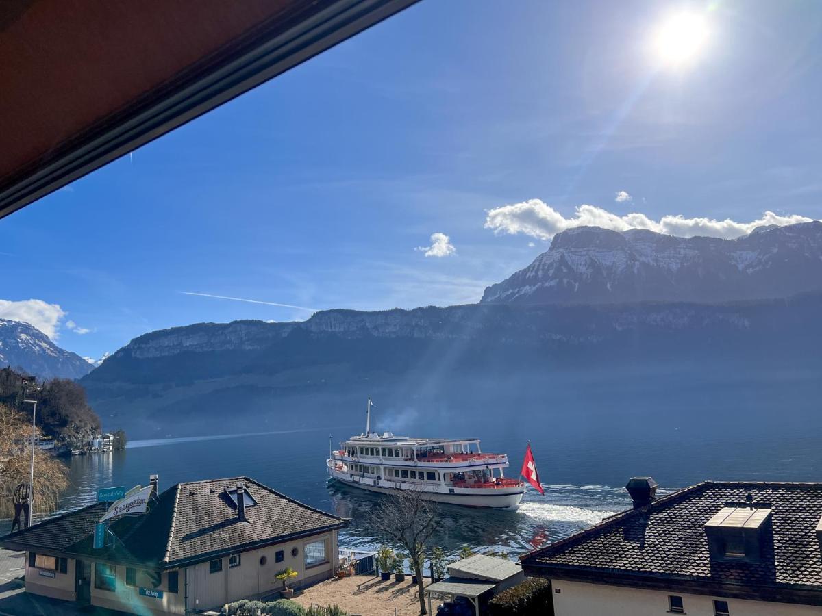 Seehotel Riviera At Lake Lucerne Gersau Εξωτερικό φωτογραφία