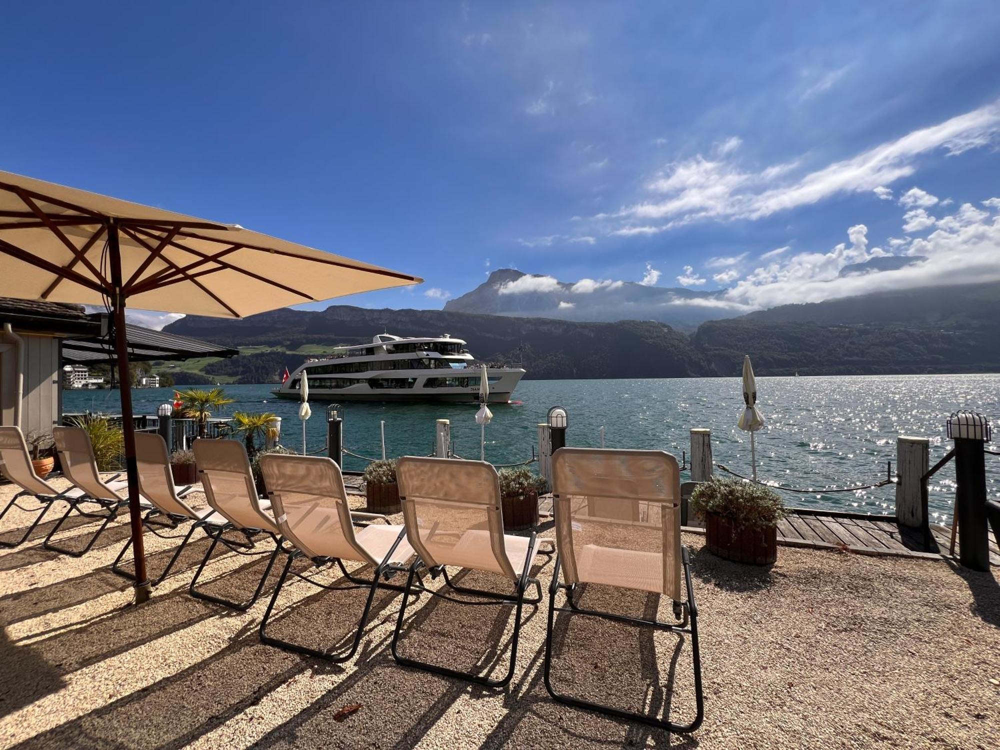 Seehotel Riviera At Lake Lucerne Gersau Εξωτερικό φωτογραφία